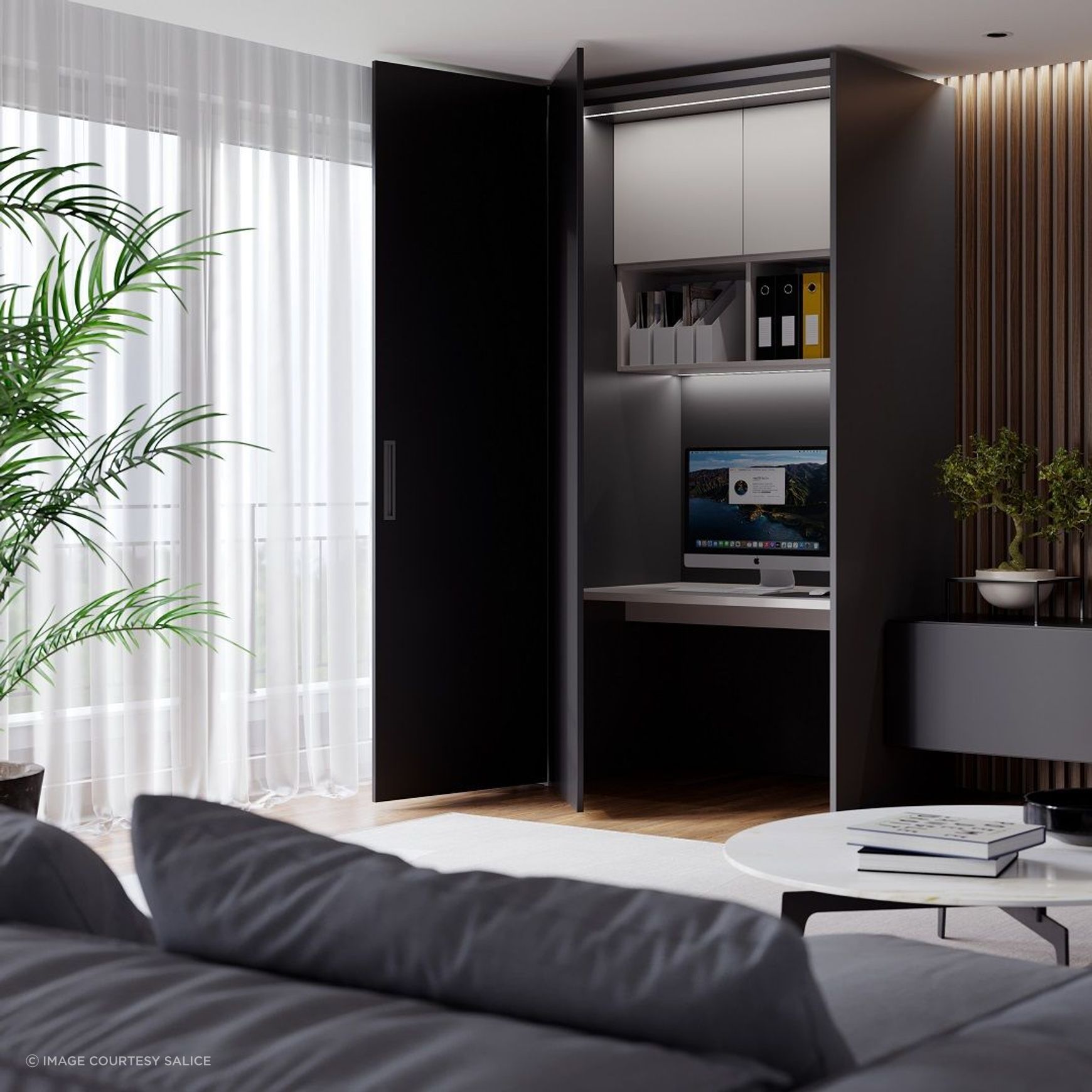 Salice Exedra2 Bifolding Pocket Door