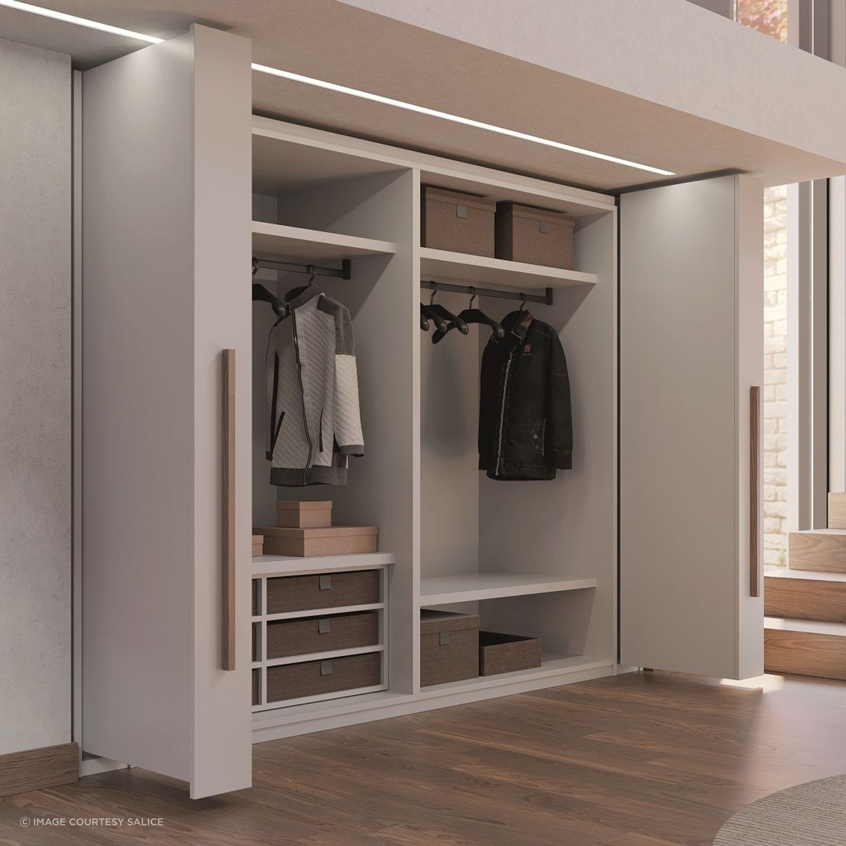 Salice Exedra2 Bifolding Pocket Door