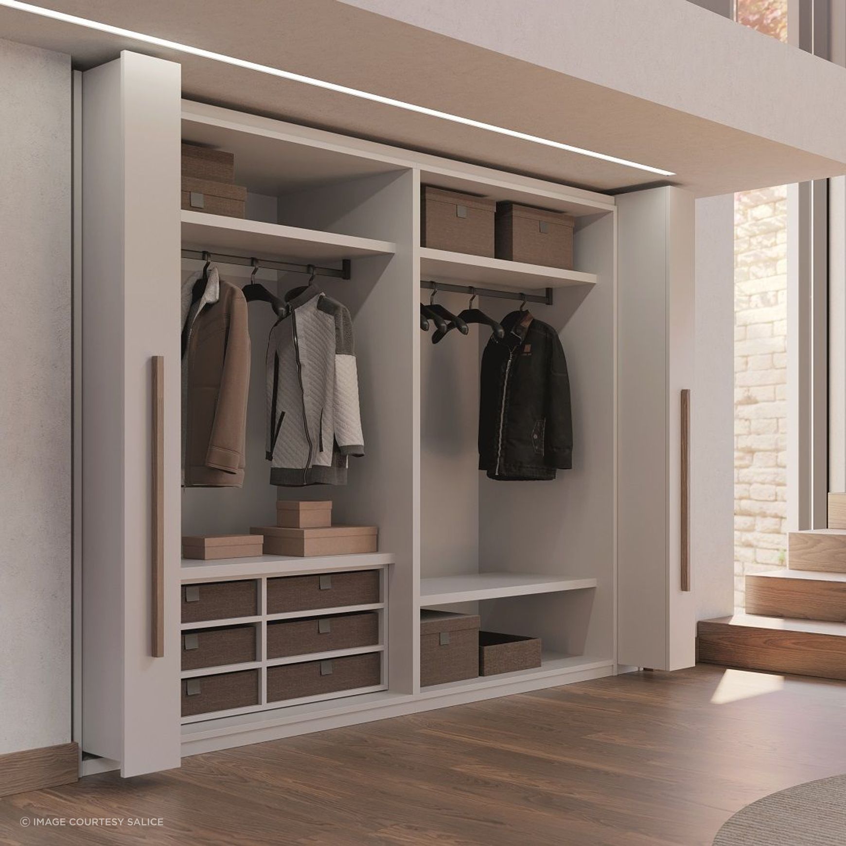 Salice Exedra2 Bifolding Pocket Door