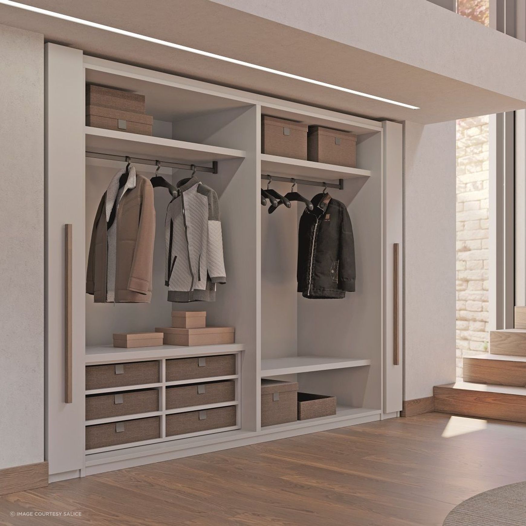 Salice Exedra2 Bifolding Pocket Door