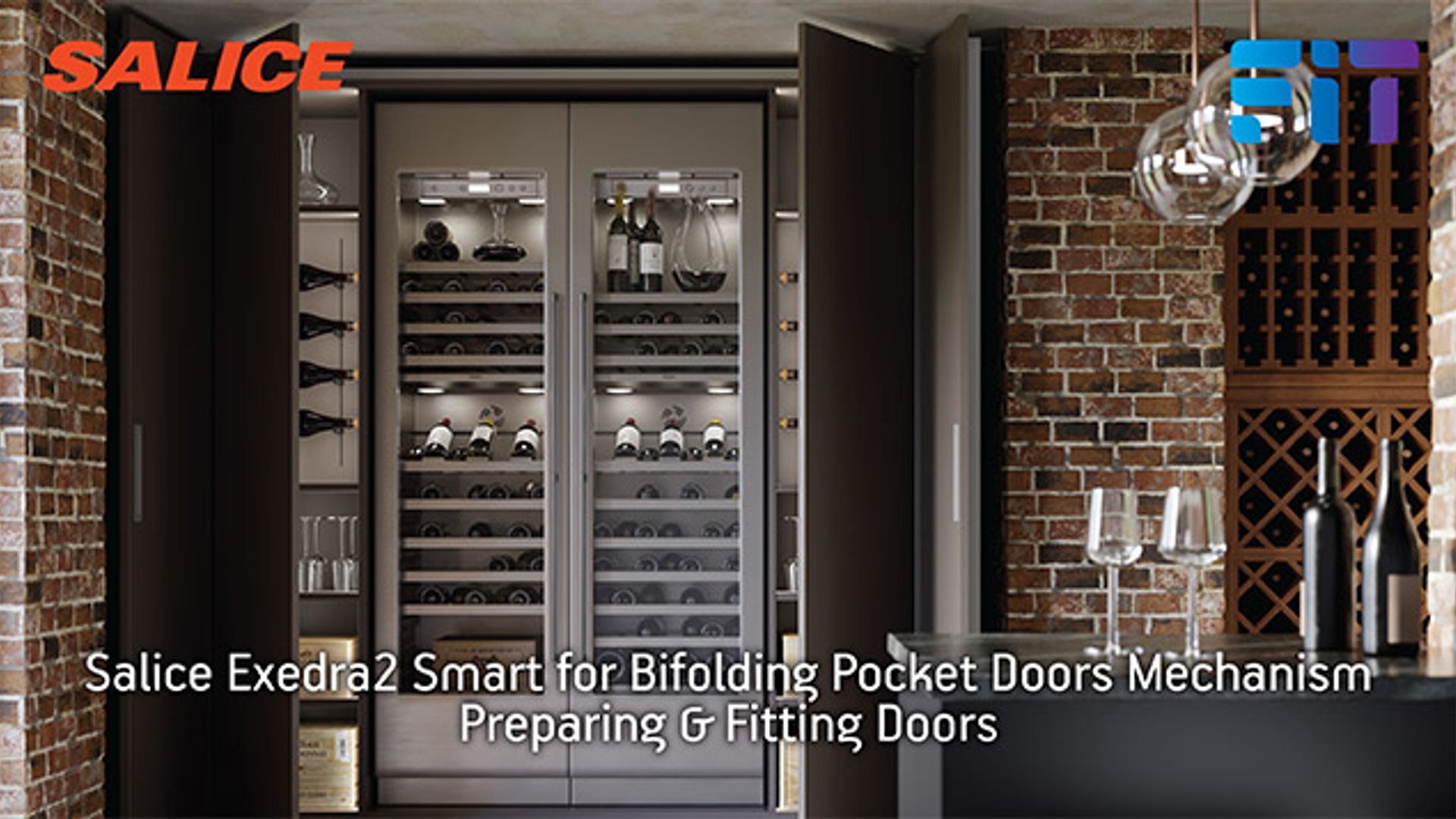 Salice Exedra2 Smart for Bifolding Pocket Doors - Mechanism Preparation & Fitting Doors