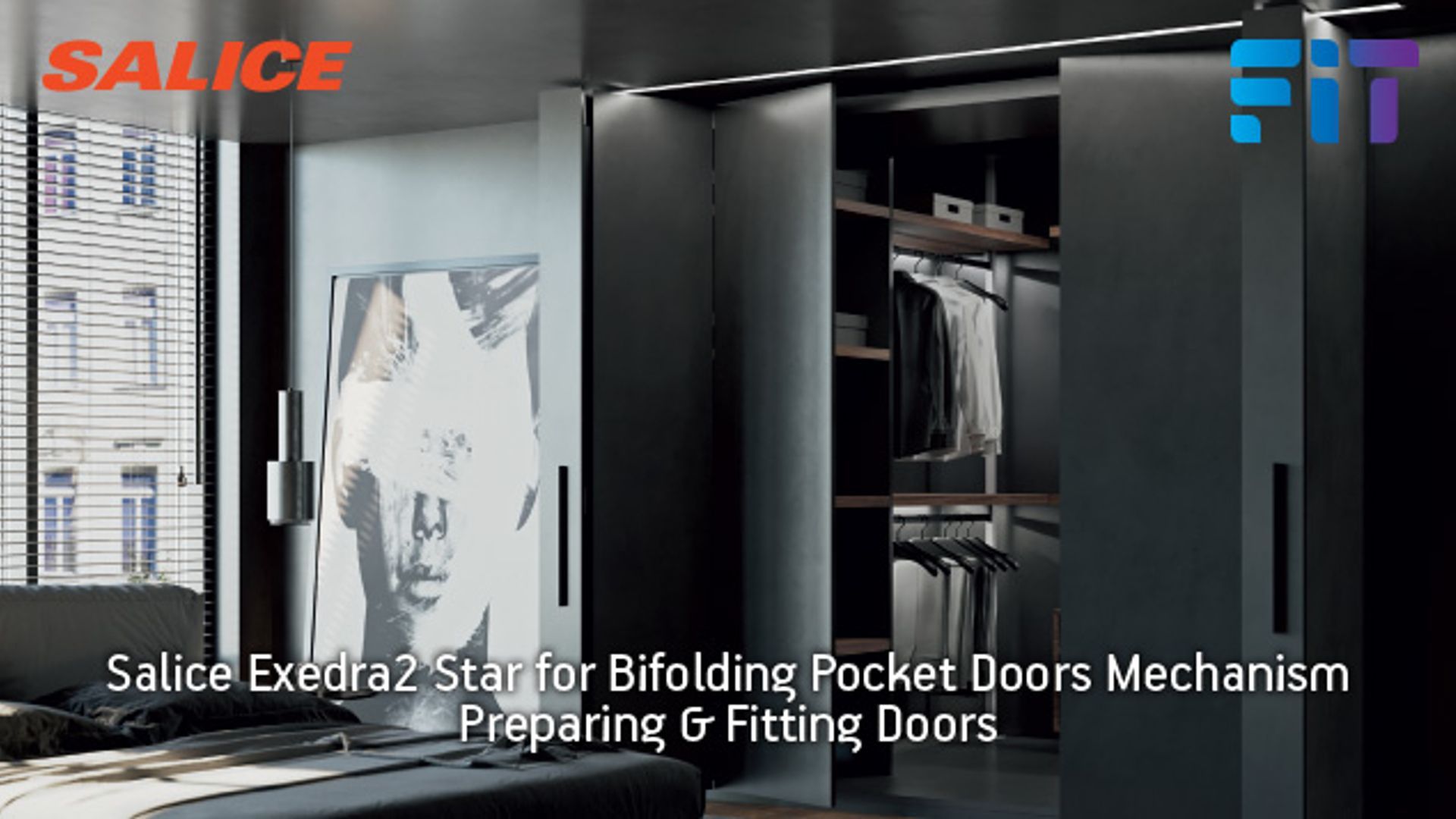 Salice Exedra2 Star for Bifolding Pocket Doors - Mechanism Preparation & Fitting Doors