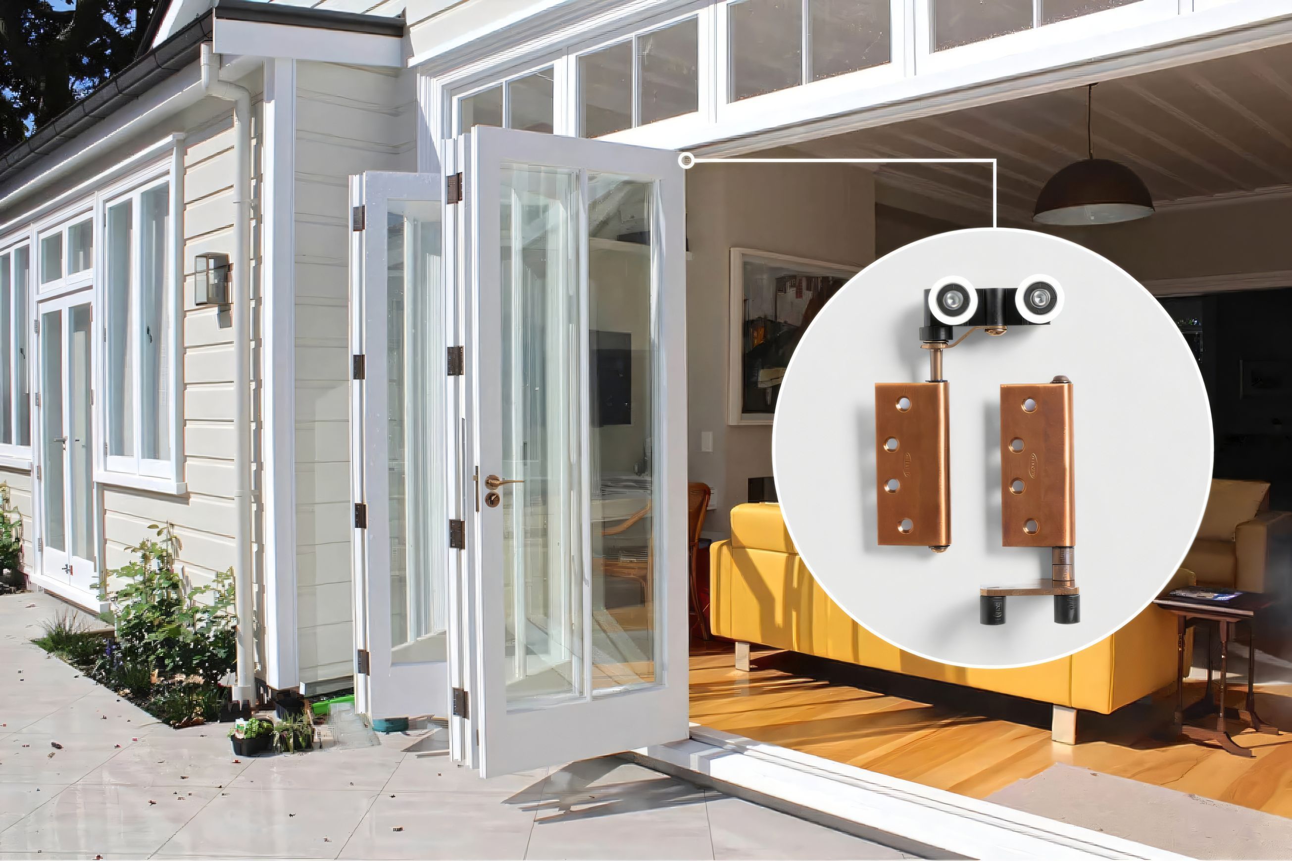 Bifold Door Hardware System