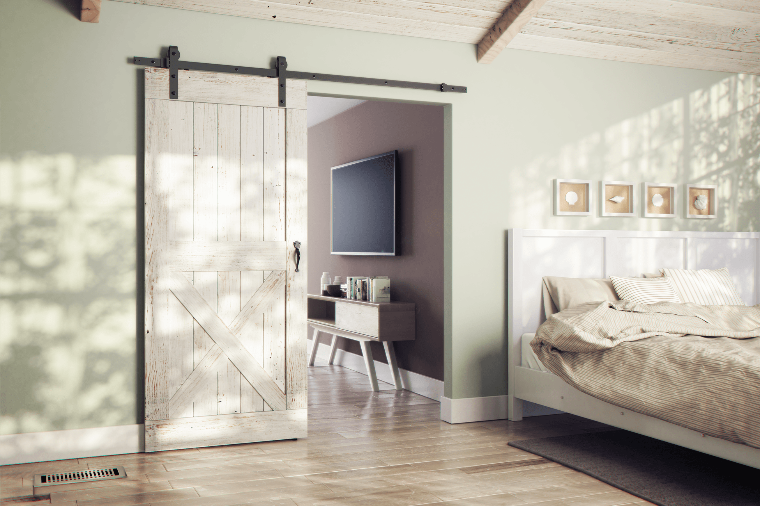 Brio Open Bar Rail for Sliding Doors