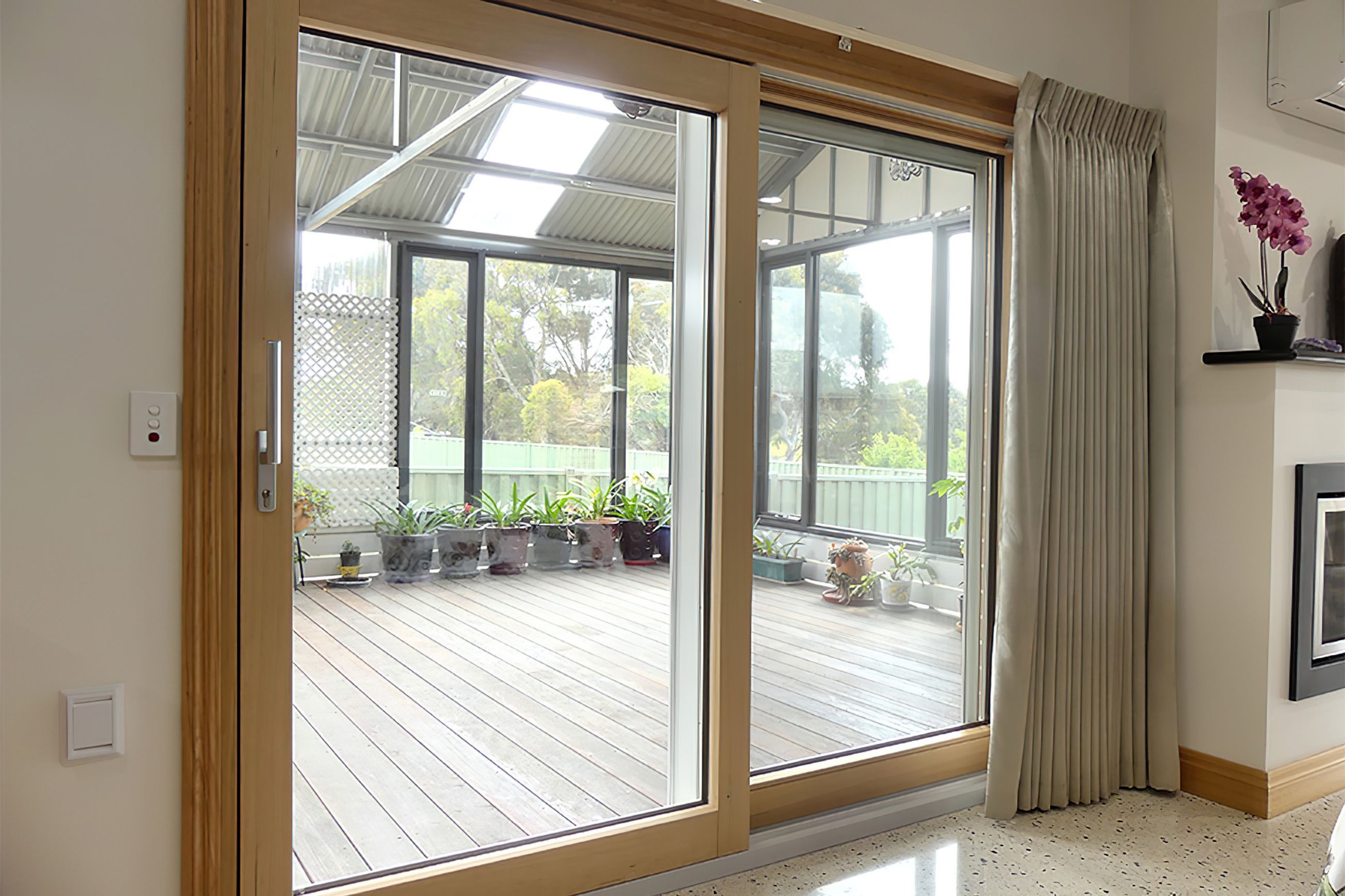 Wood-Alu | Giant Lift-slide Doors