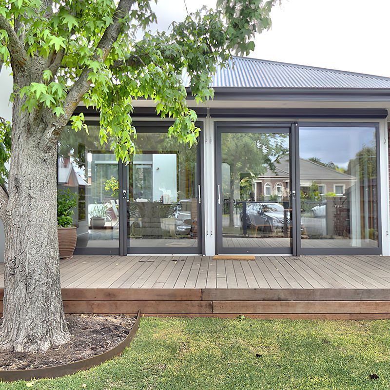 Wood-Alu | Corner Lift-slide Doors