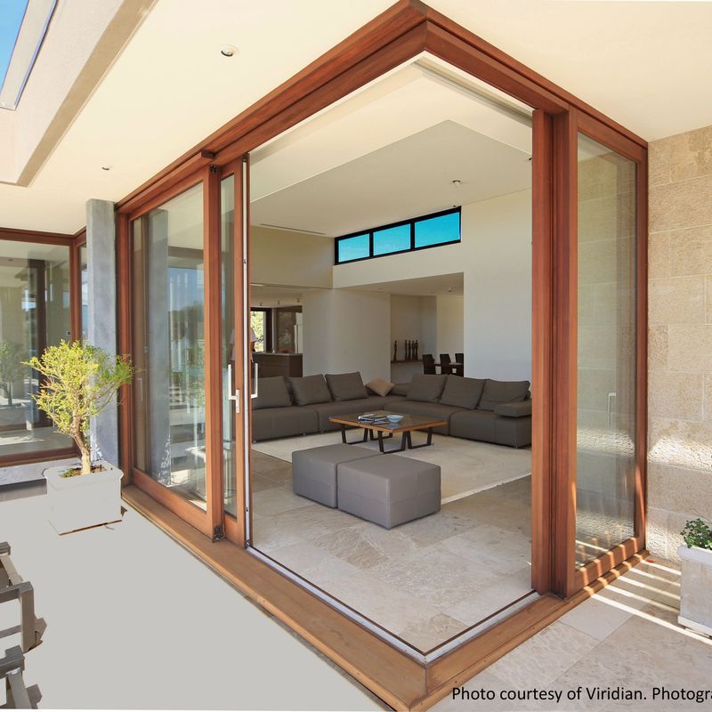 Passive House | Corner Lift-slide Doors