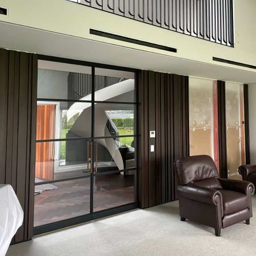 Sliding Steel Doors