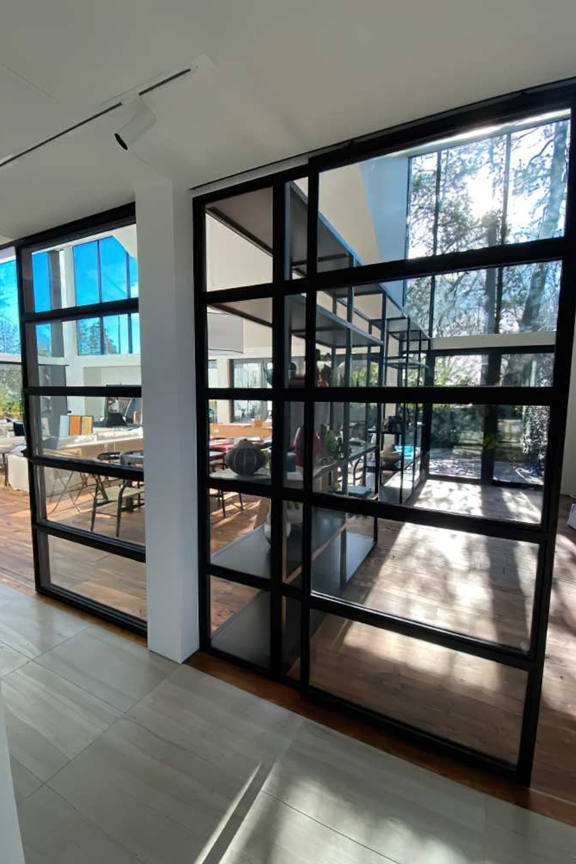 Sliding Steel Doors