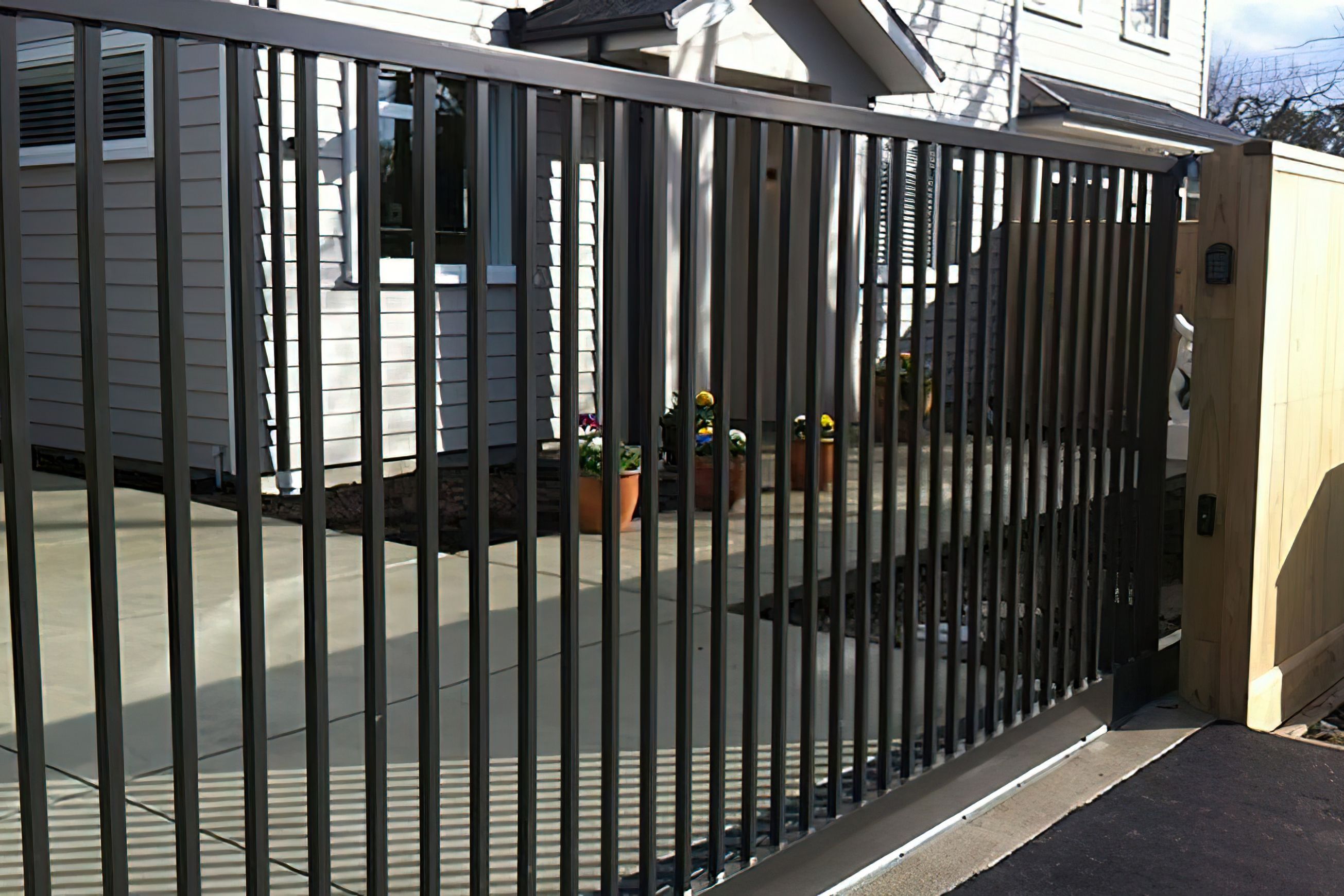 Tubular Driveway Gates