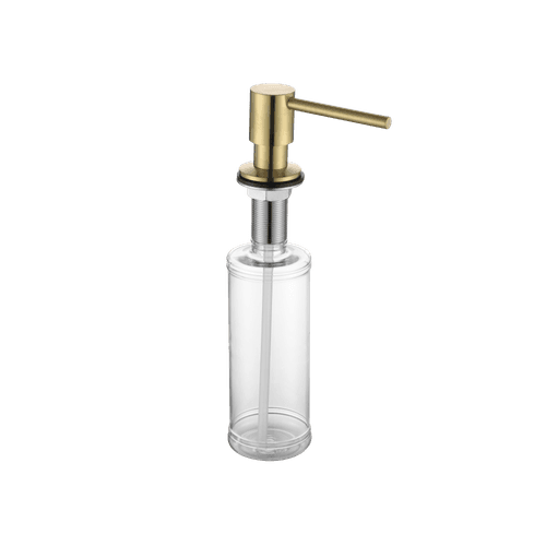 Aspen In-Bench Soap Dispenser Brushed Brass