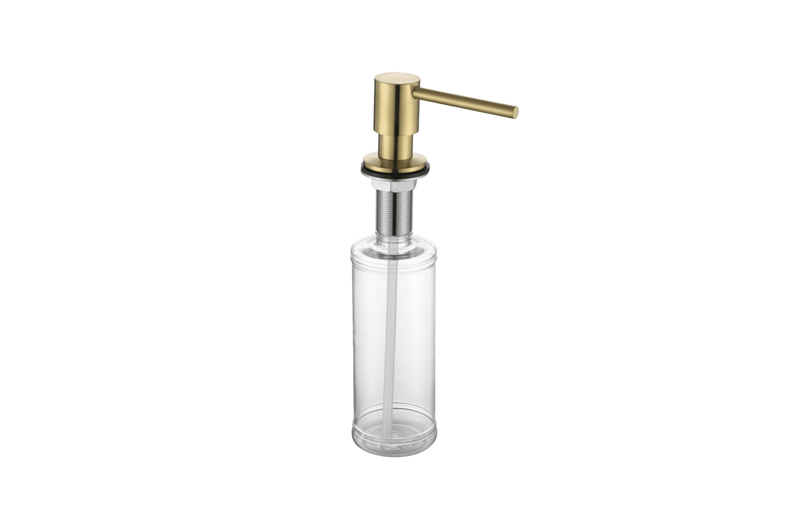 Aspen In-Bench Soap Dispenser Brushed Brass