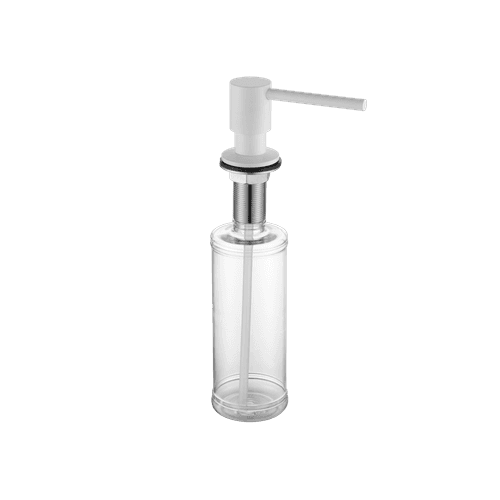 Aspen In-Bench Soap Dispenser Matte White