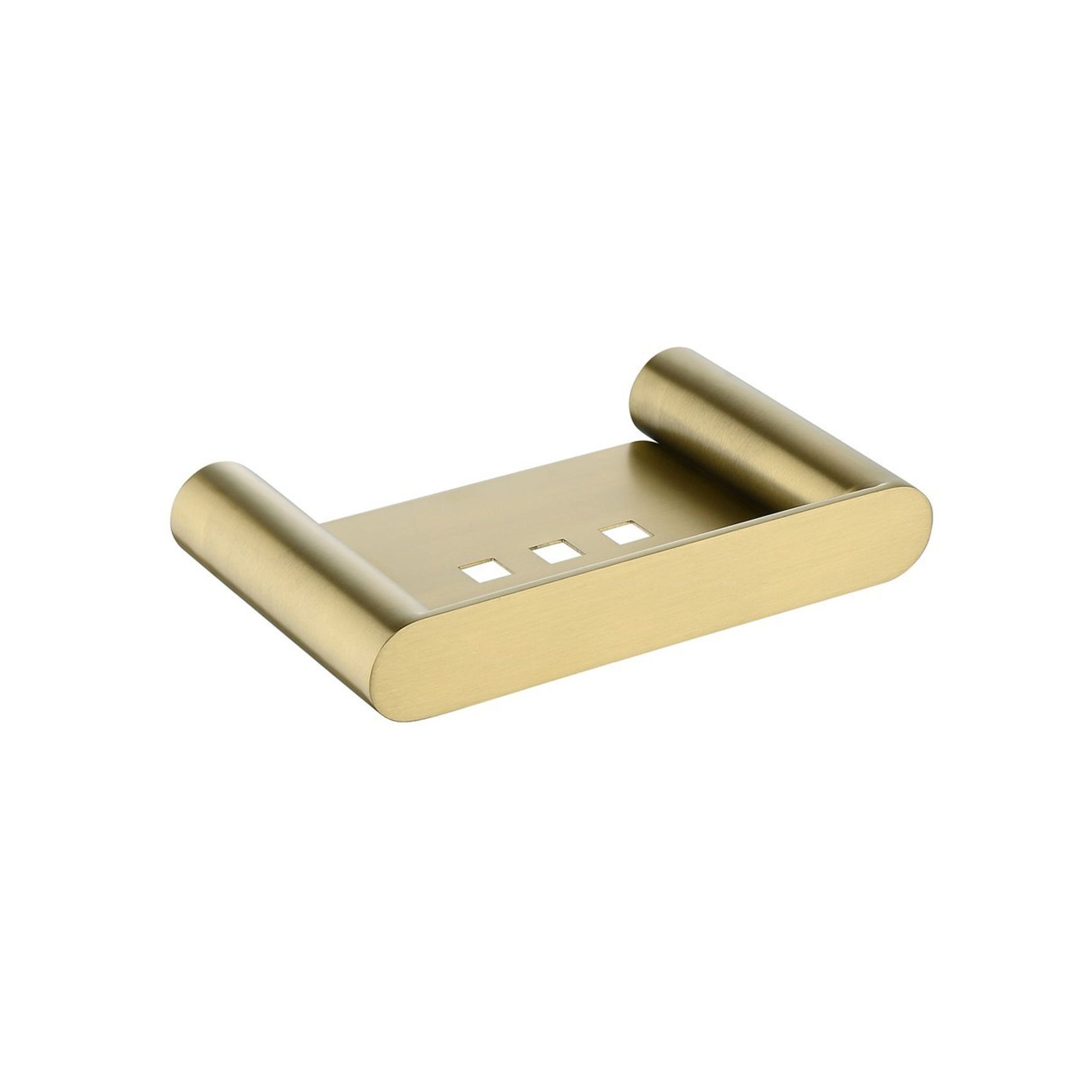 Rushy Soap Dish Brushed Brass