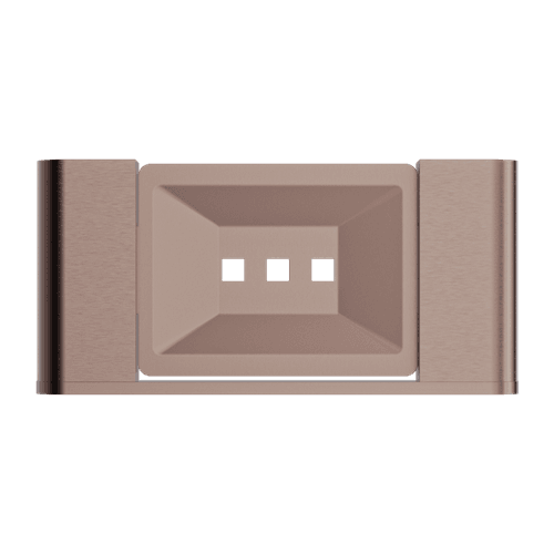 Bianca Soap Dish Holder | Brushed Bronze