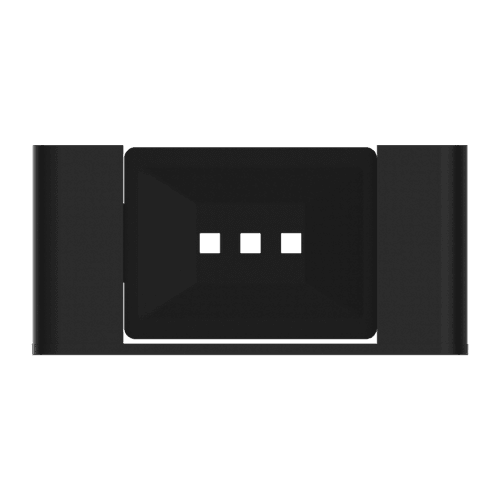 Bianca Soap Dish Holder | Matte Black