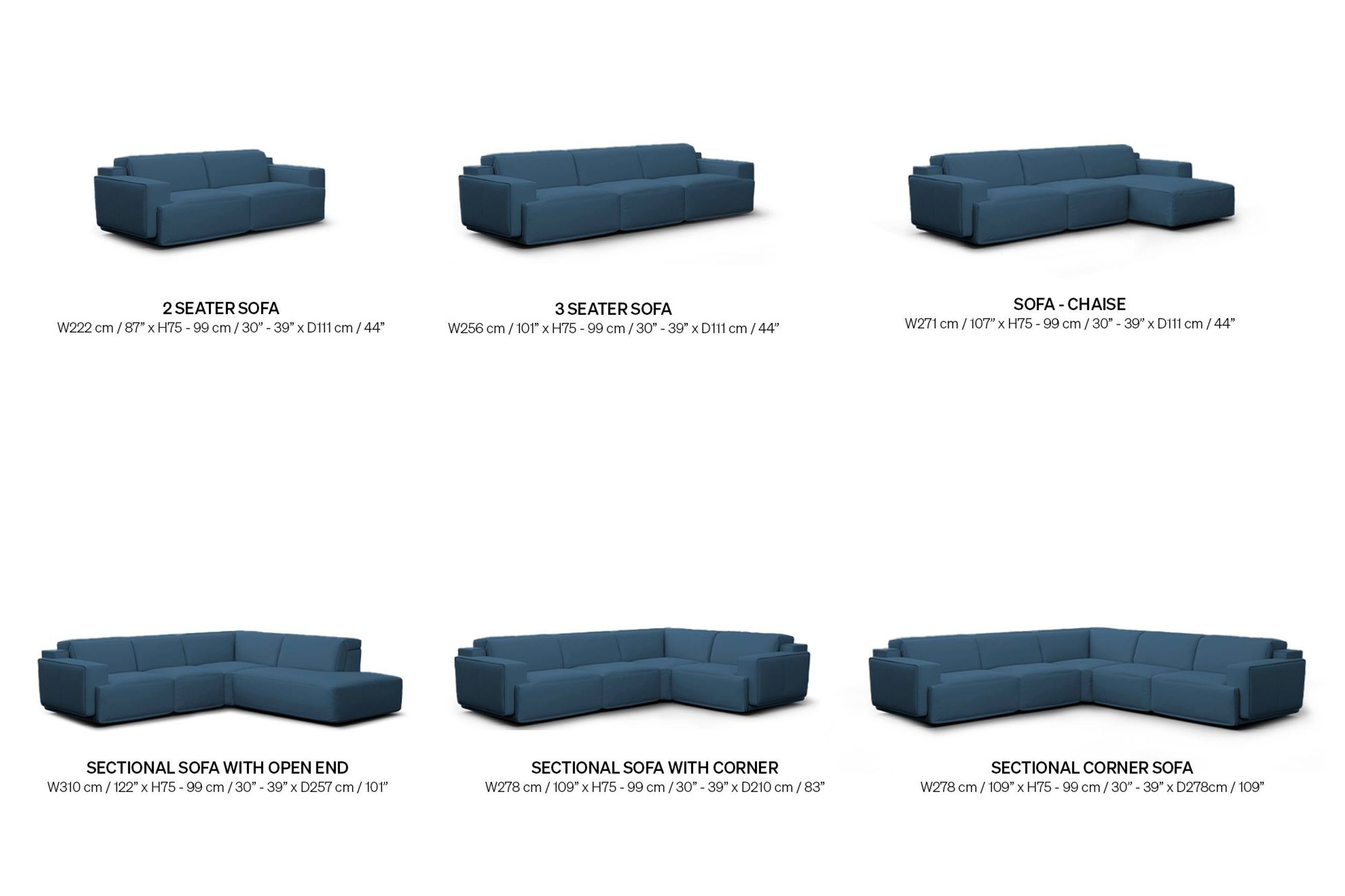 Lago Project l Living Sofa Collection