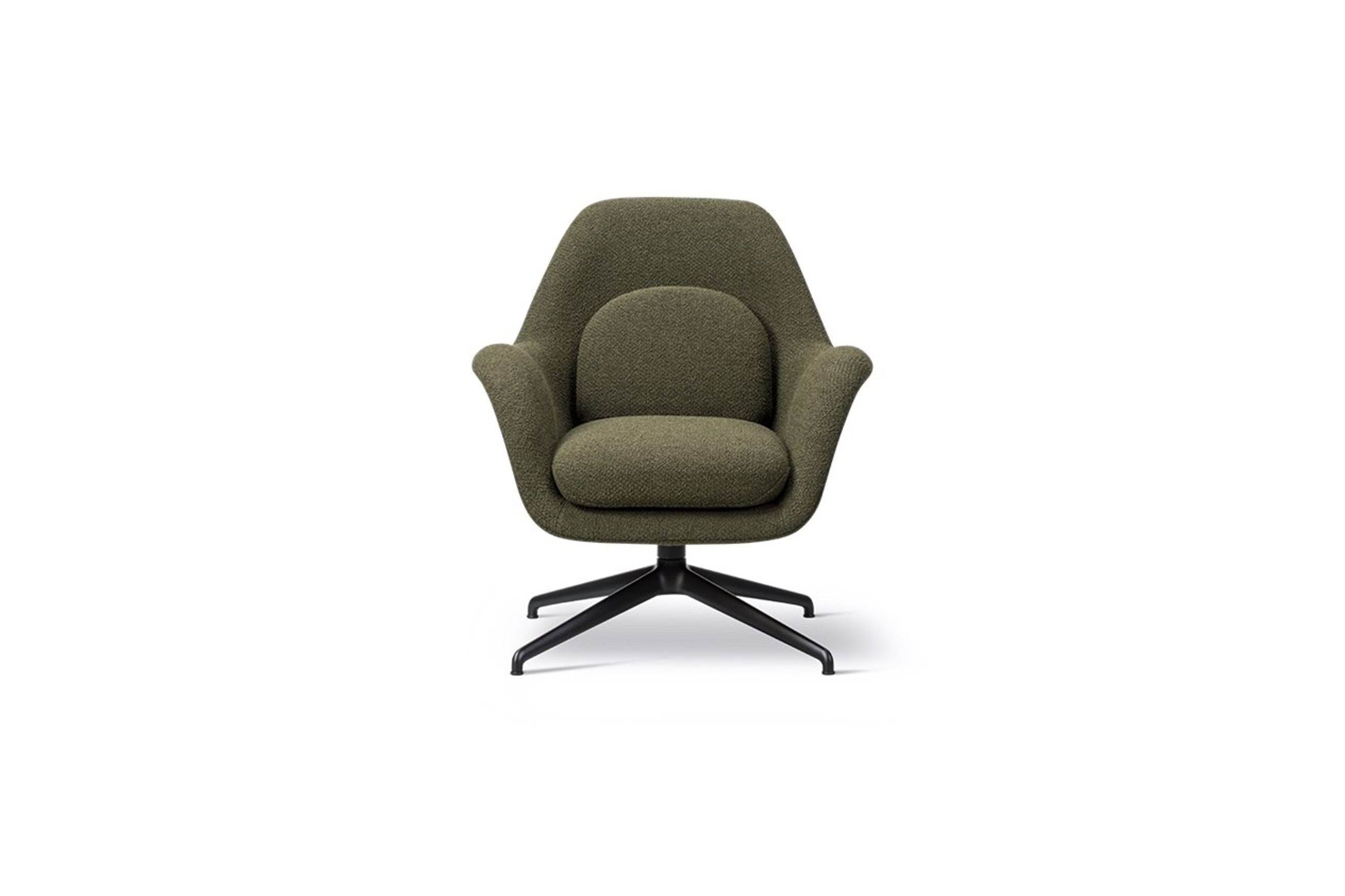 Swoon Lounge Petit Swivel base by Fredericia