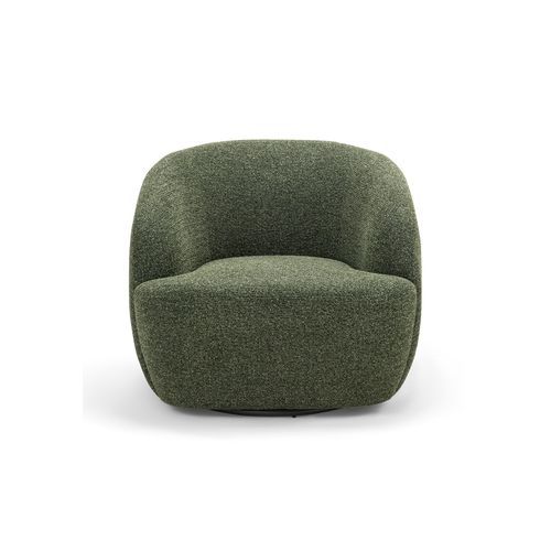 Cuddle Swivel Armchair | Moss Green