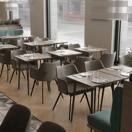 Andorra Arm Chair Vintage Grey Seat