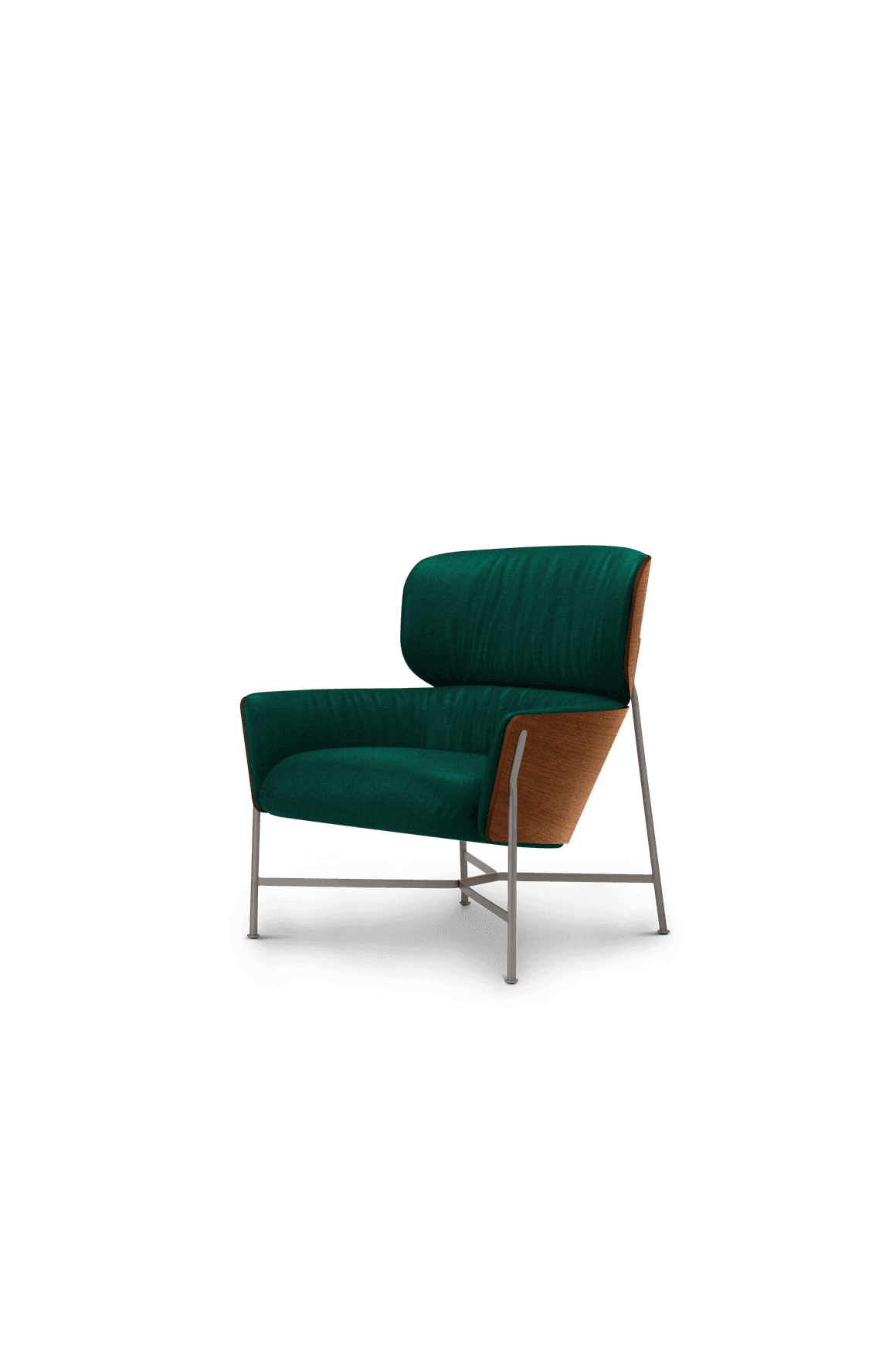 Caristo Low Back Fabric | Armchair