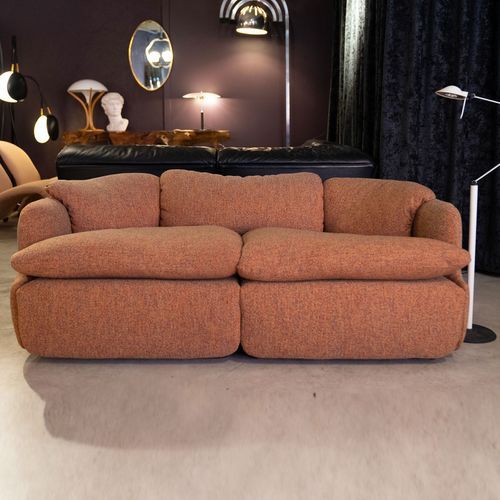 Two Seat Sofa by Alberto Rosselli for Saporiti