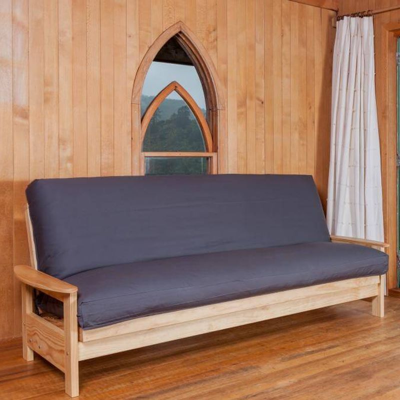 Studio Sofa Bed Base with Latex Wool Futon