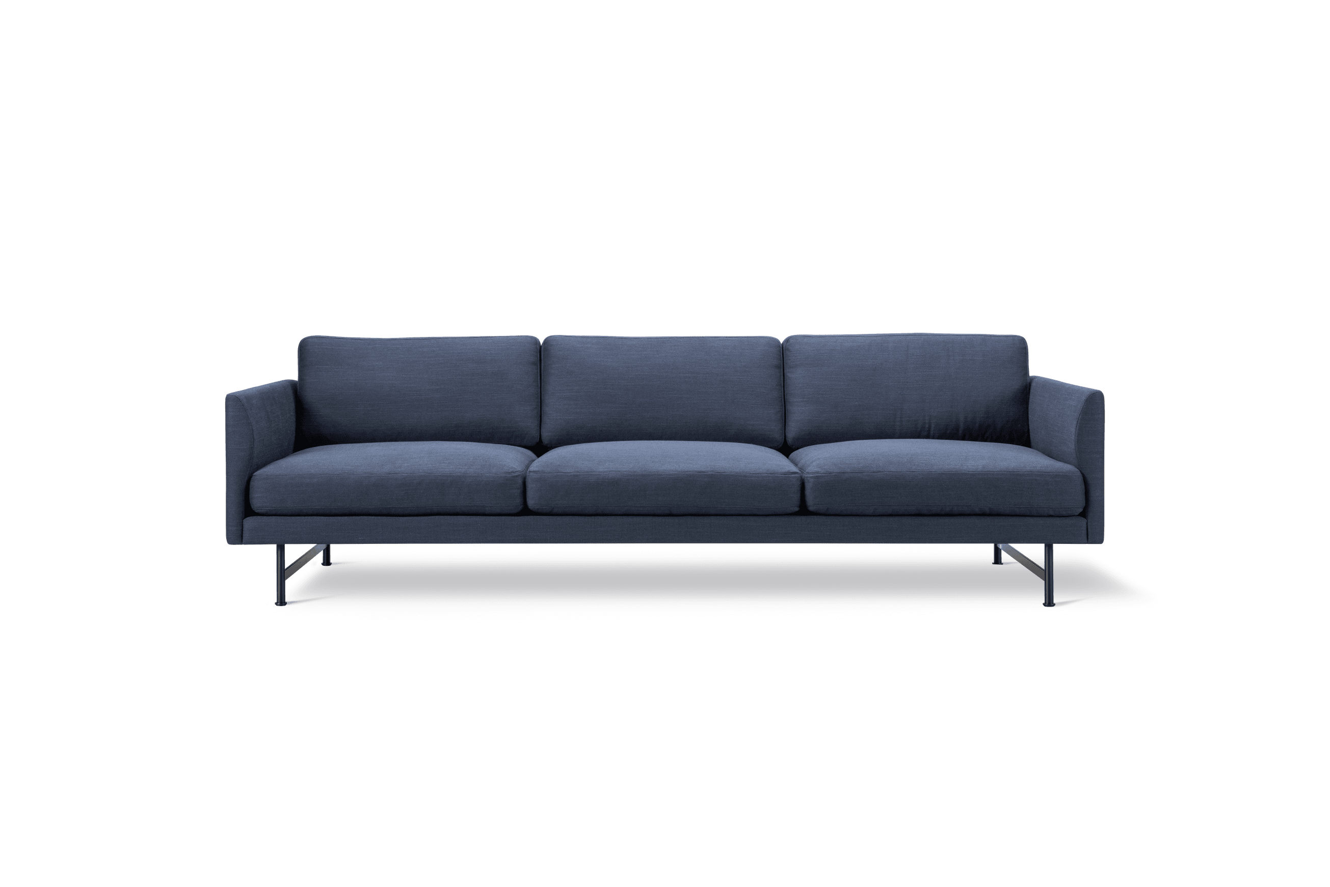 Calmo 3-seater Sofa 80 Metal by Fredericia