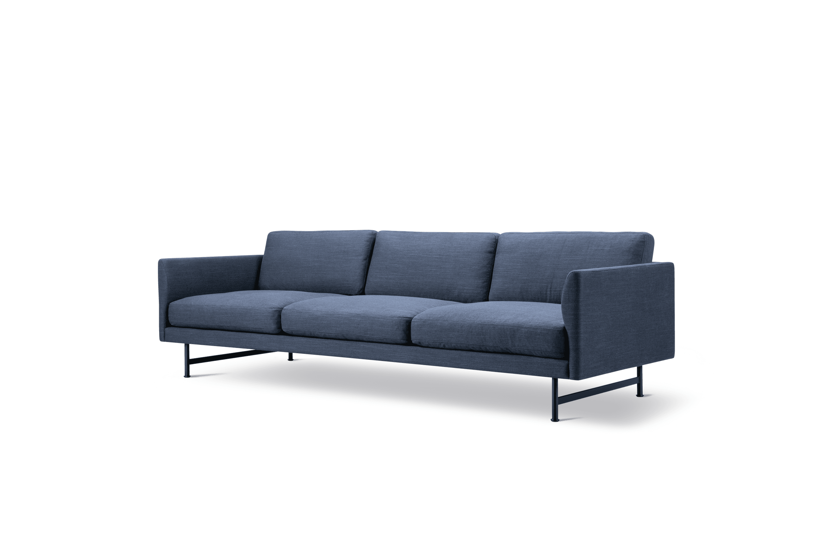 Calmo 3-seater Sofa 80 Metal by Fredericia