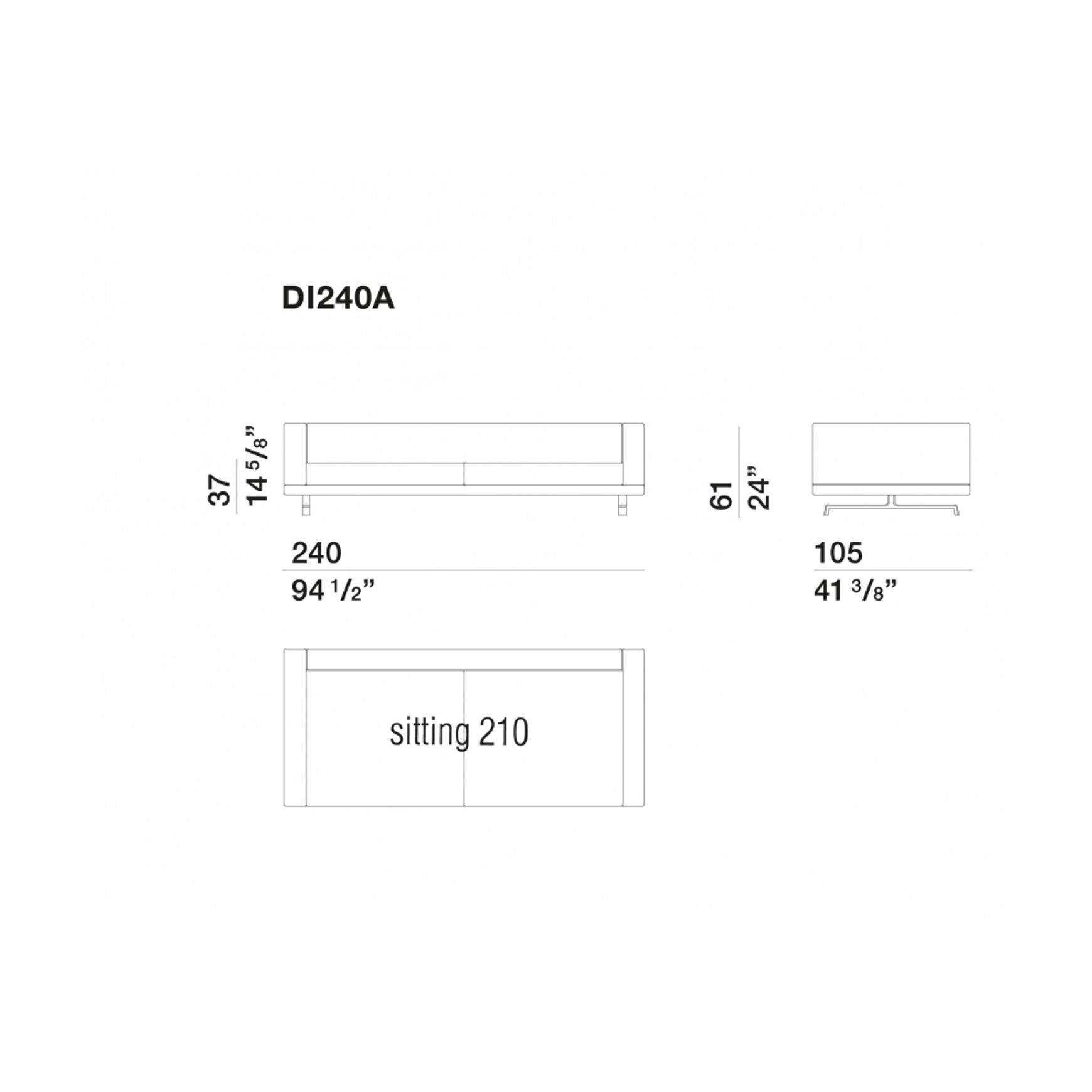 Octave Modular Sofa by Molteni&C
