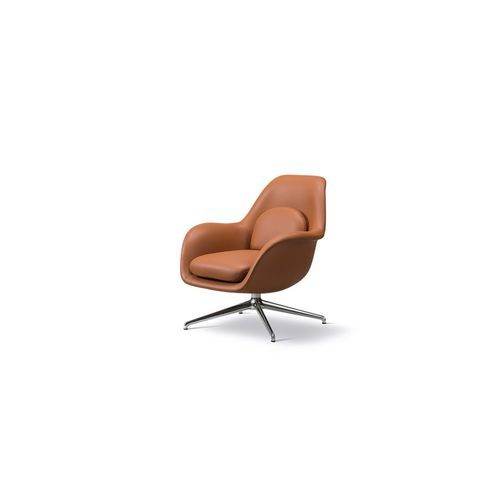Swoon Lounge Petit Swivel base by Fredericia