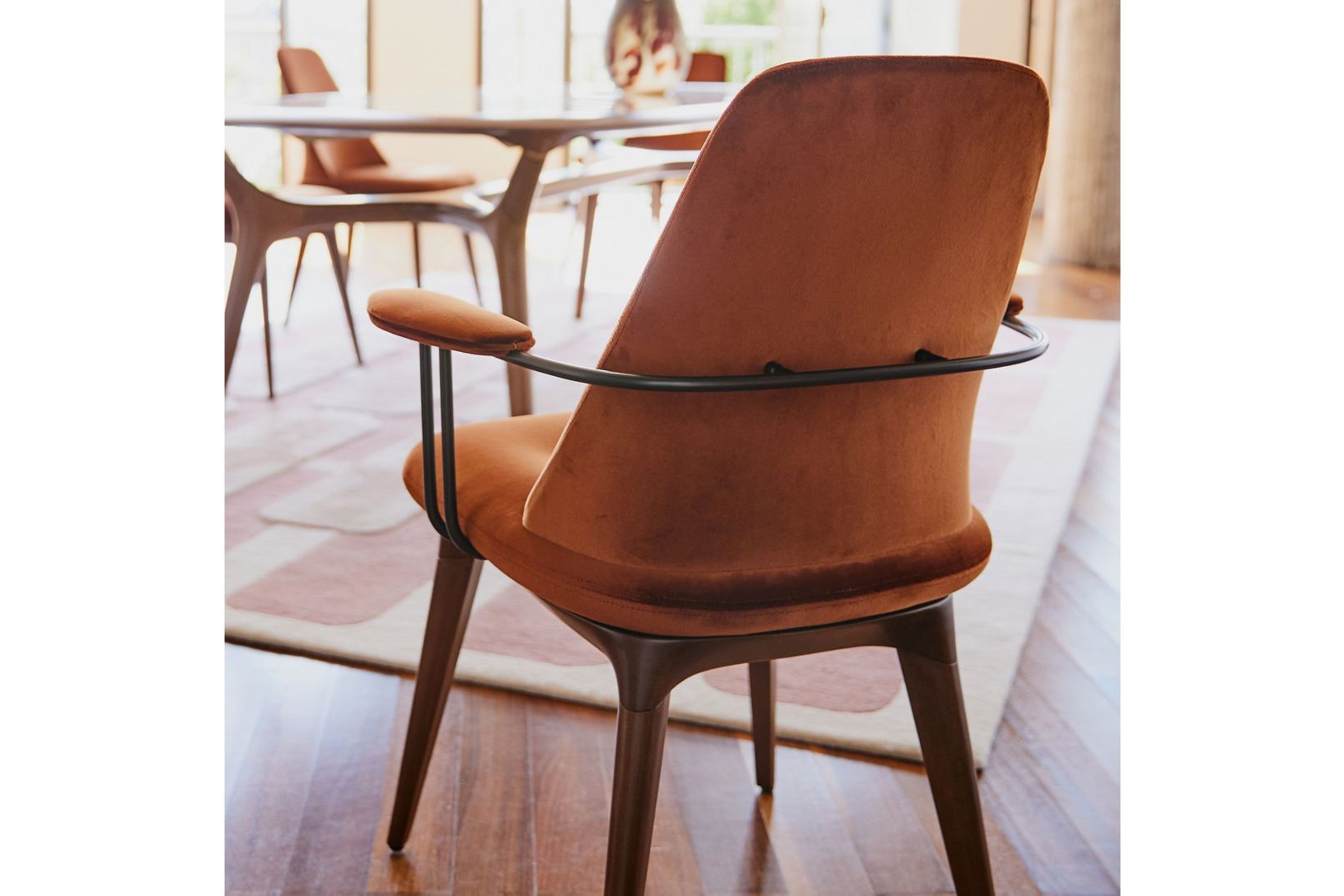 Winch Swivel Armchair