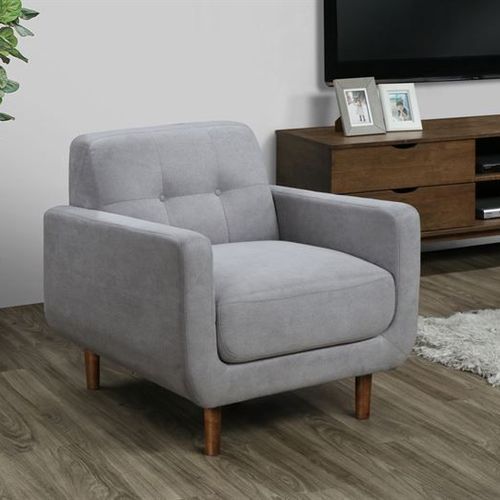 Bella Armchair | Occasional Chair | Grey Fabric