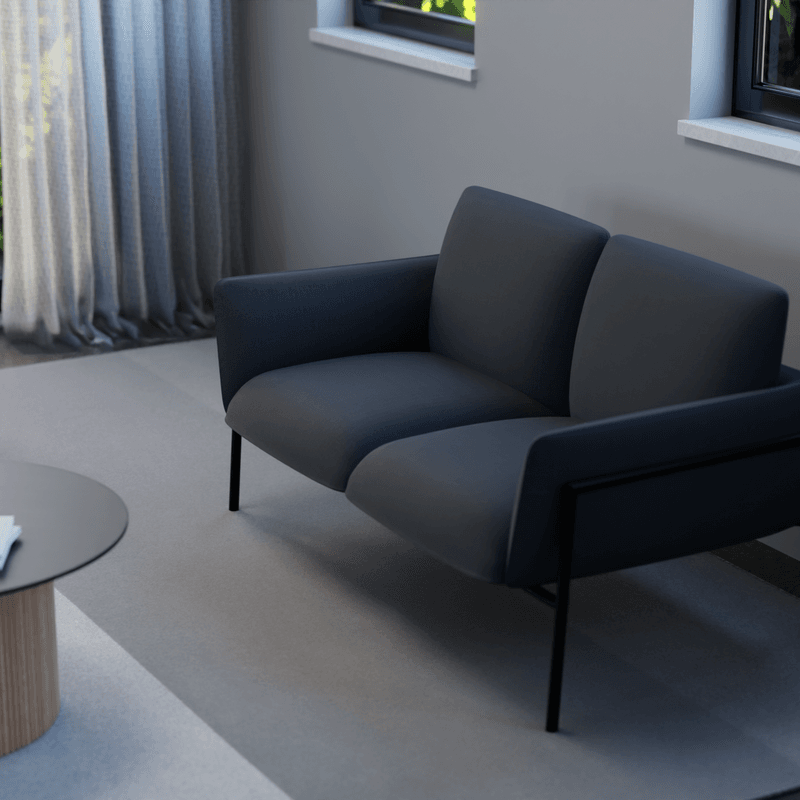 Charlie 2 Seater Midnight Blue