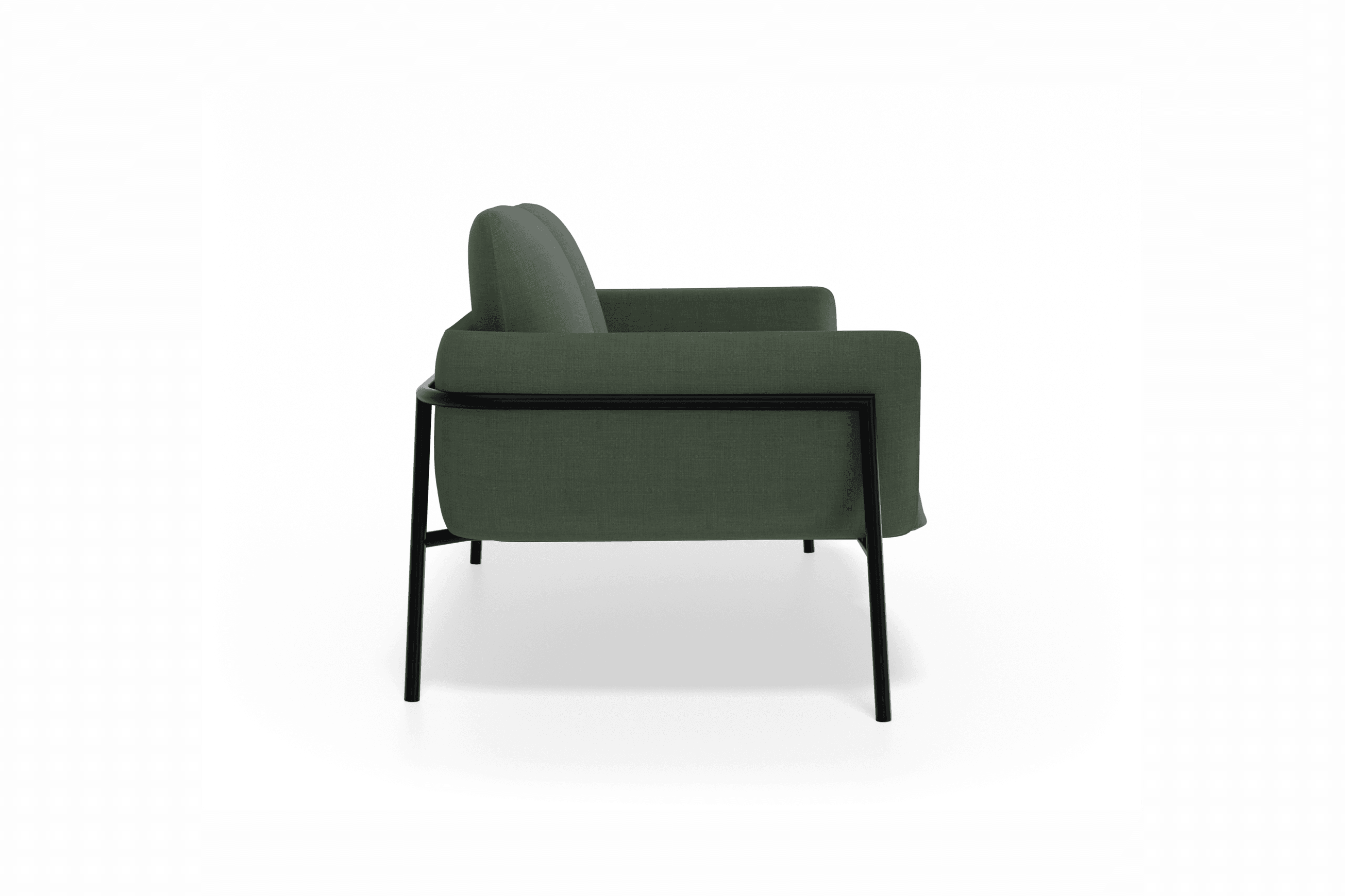 Charlie 2 Seater Kelp Green