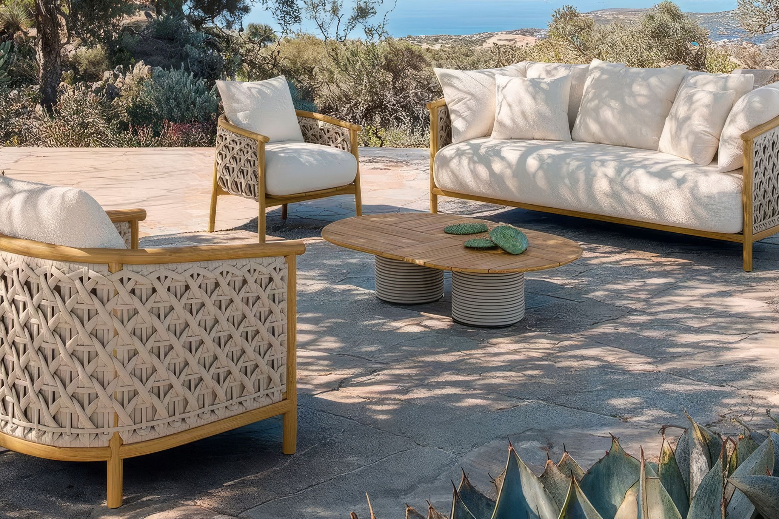 ETHIMO PATIO 3-Seater Sofa