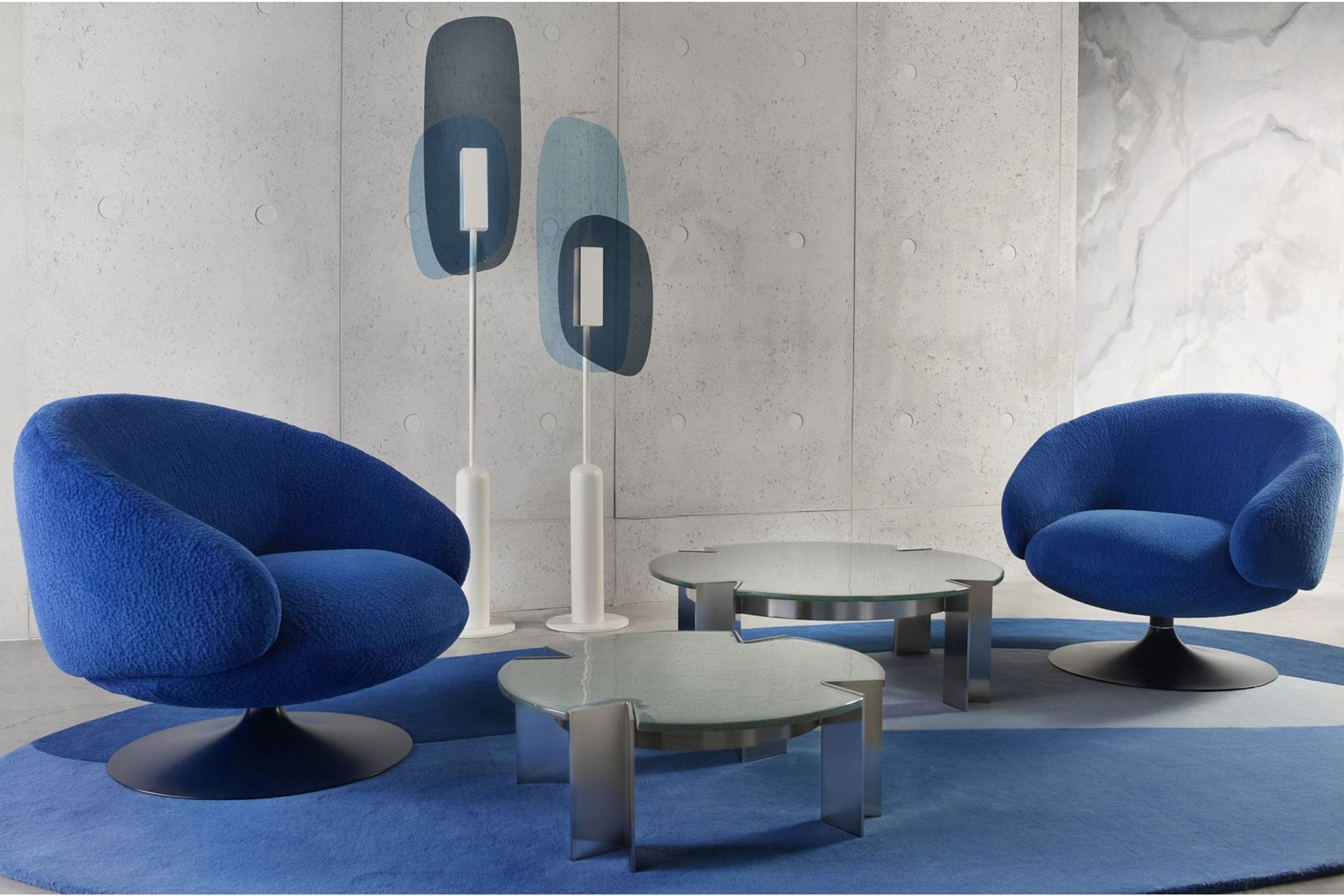 Ellipse Swivel Armchair