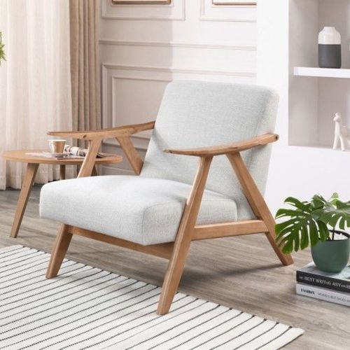 Webster Beige Occasional Chair | Natural