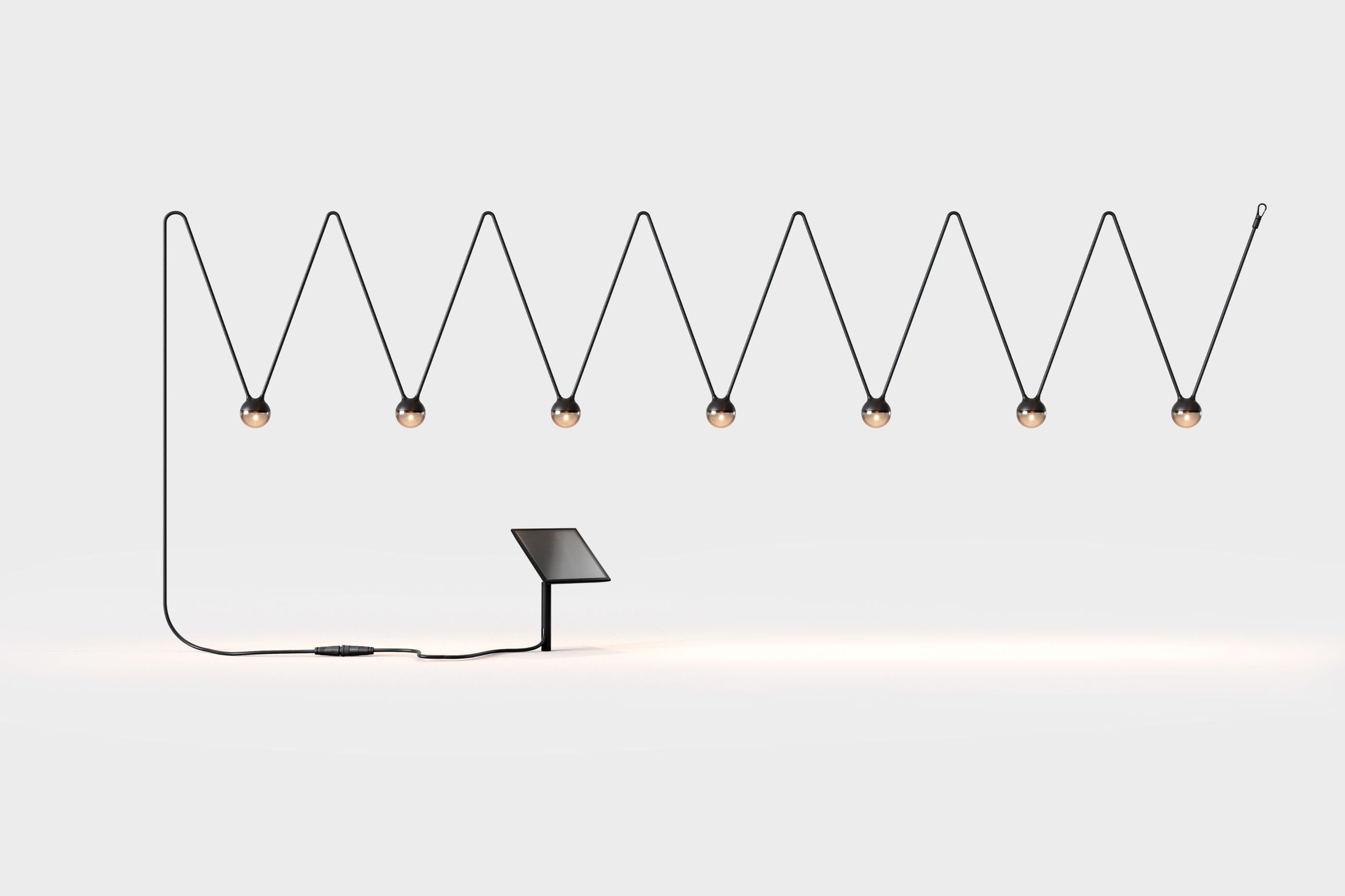 Cherry Bubbls Solar Festoon Lights