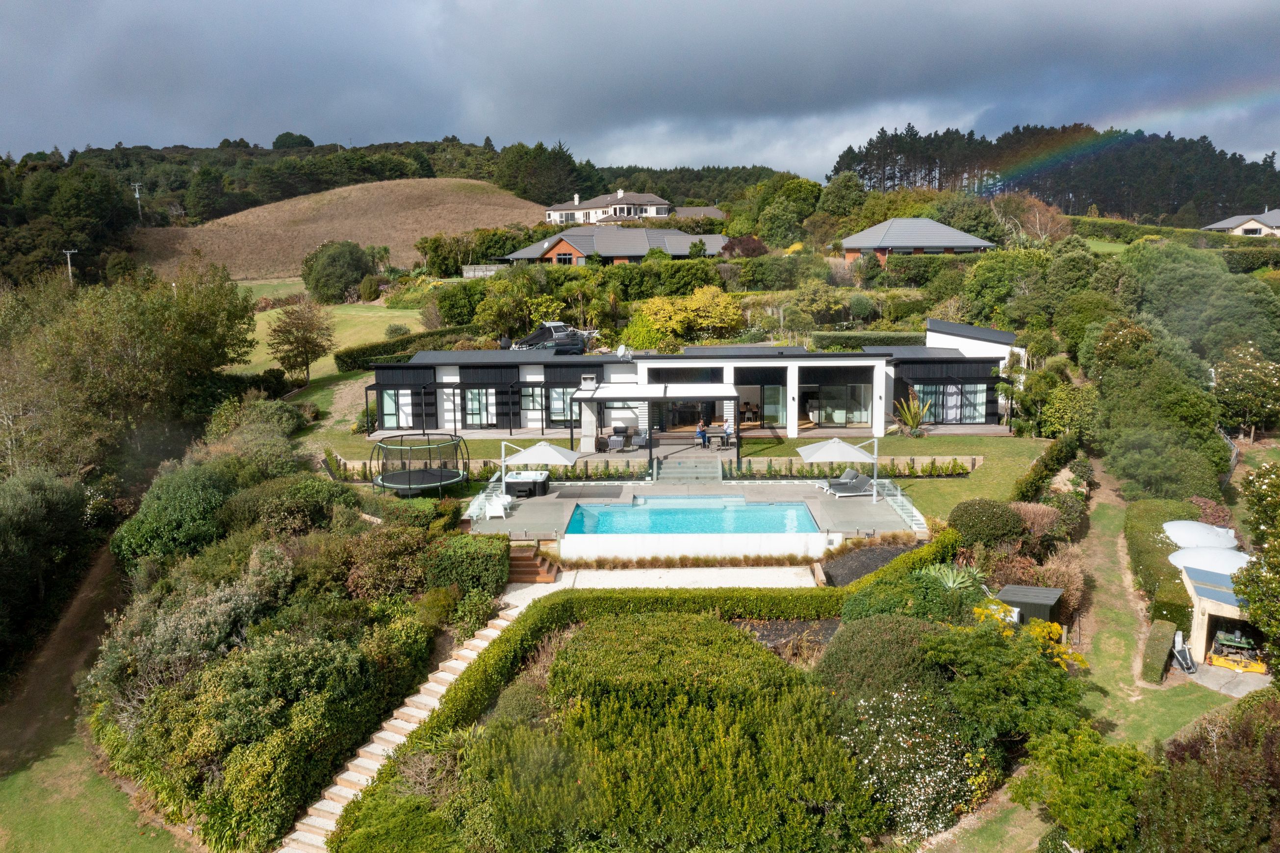 Custom Pool for a Complex Site