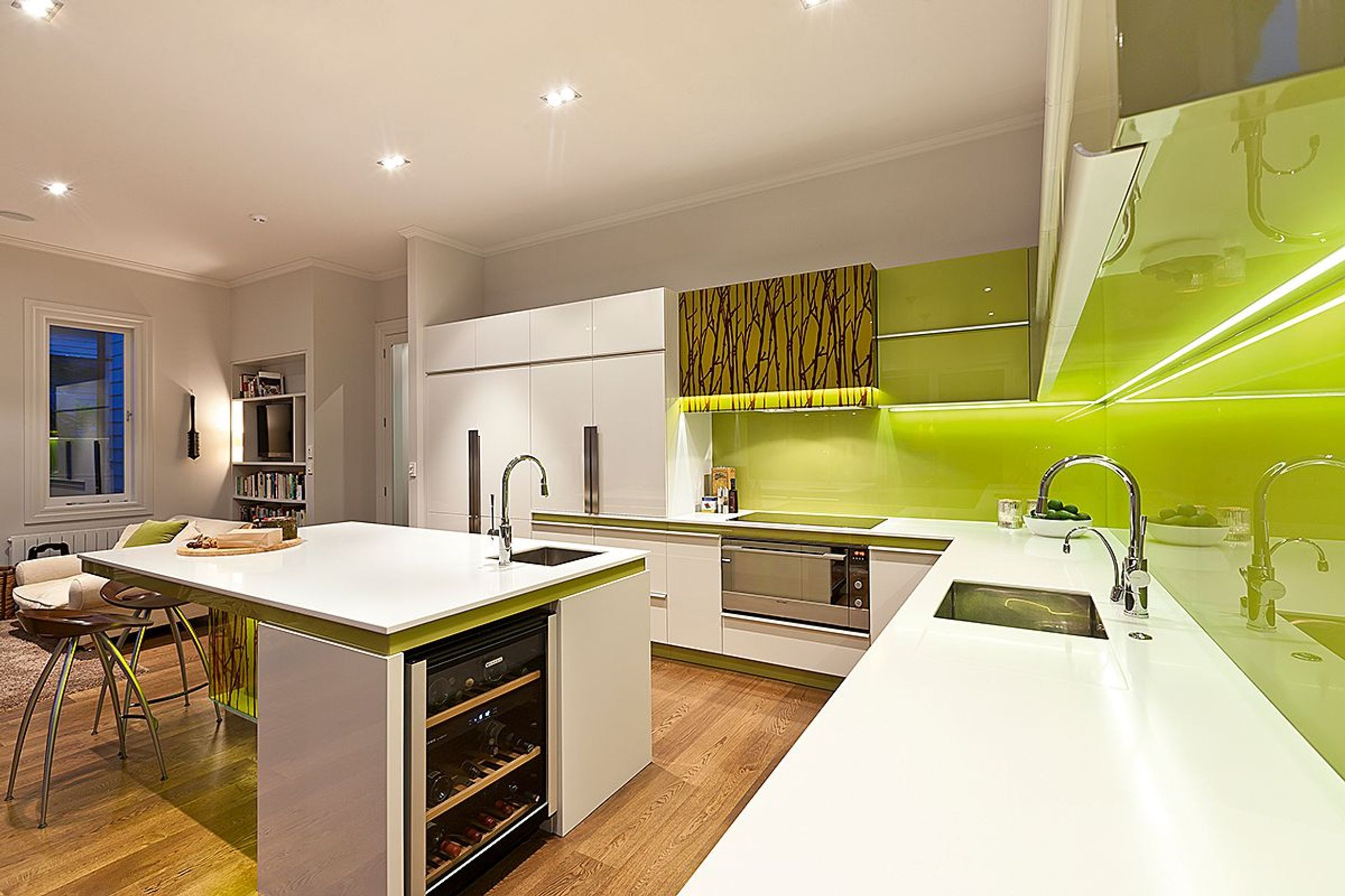 Painted Glass Splashbacks