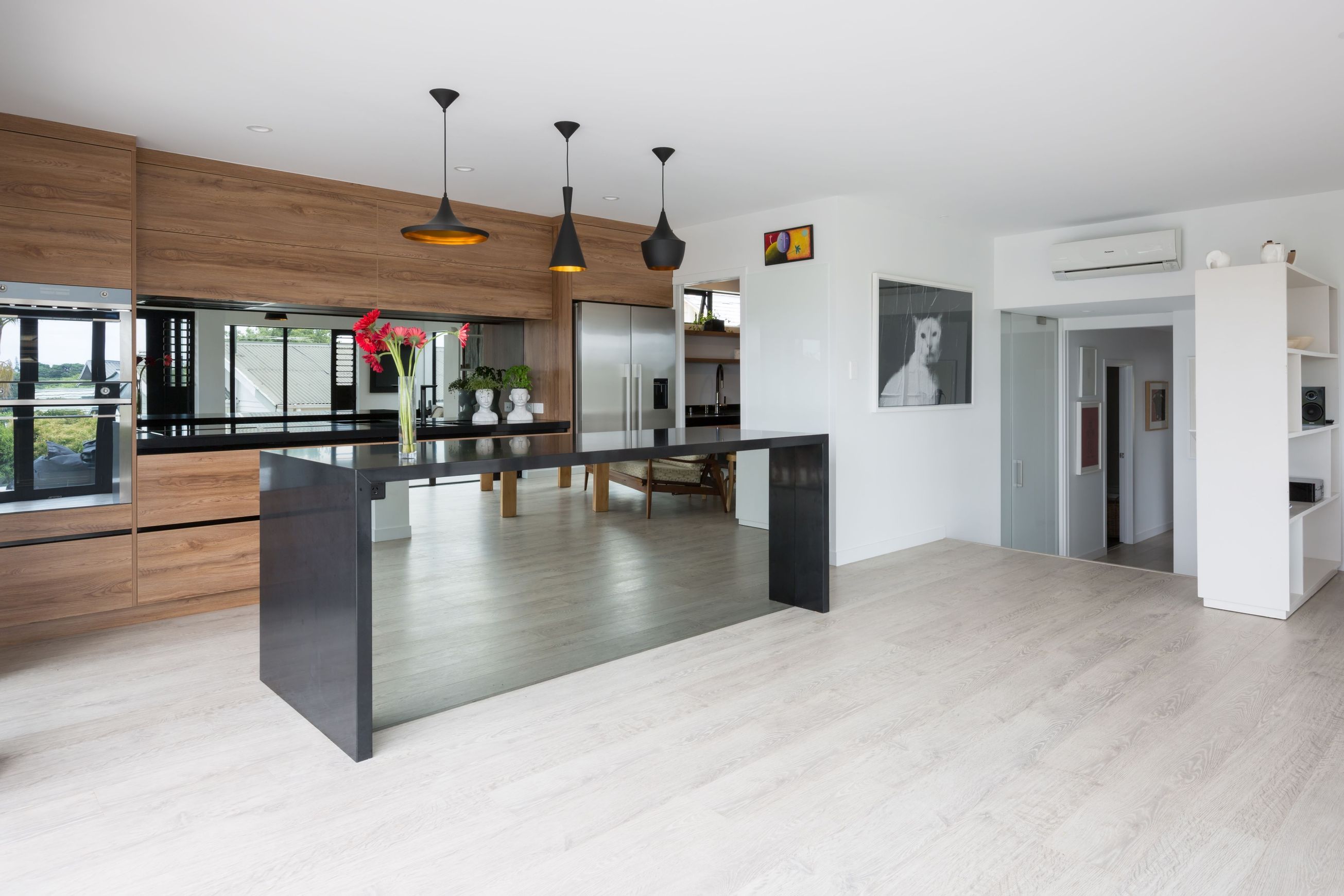 Kitchen Island Glass