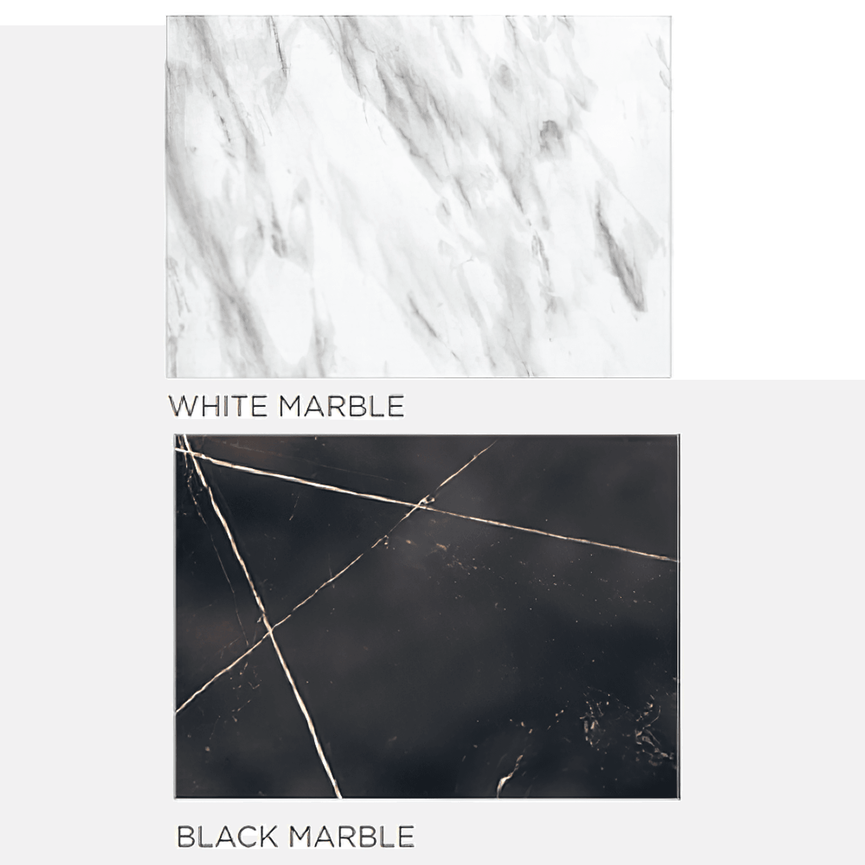 DES SPL White Marble / Blk Marble 3100mm x 750mm x 4mm
