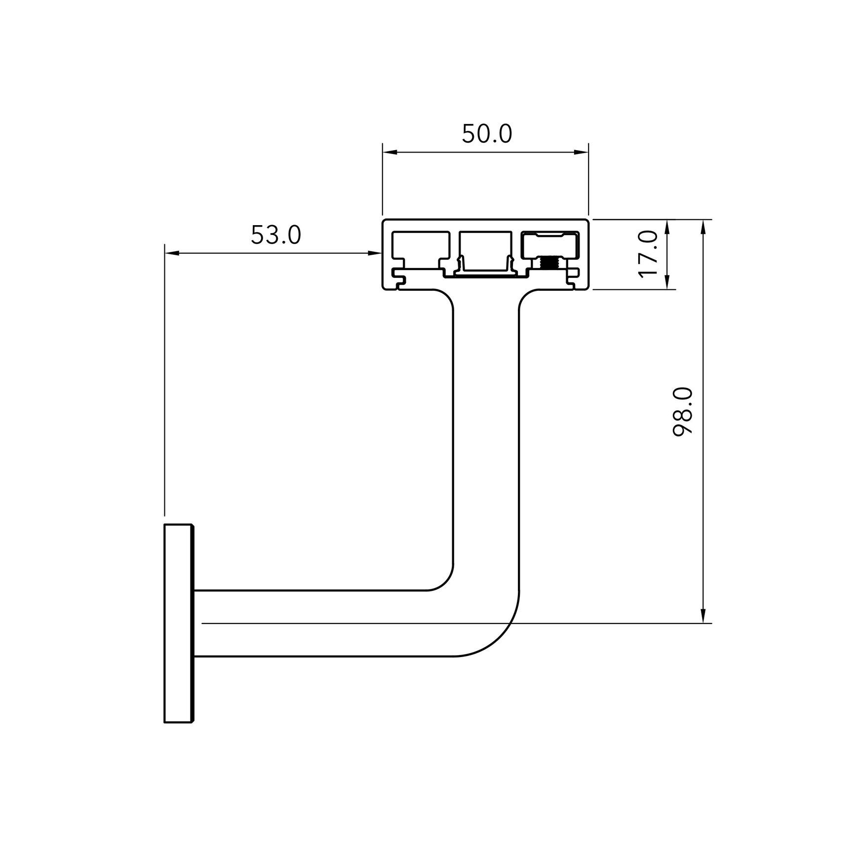 Richie Rail 17 Handrail LED Strip