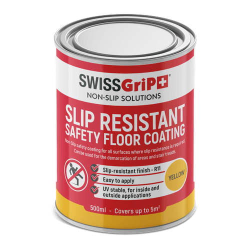 SWISS GriP Safety Floor Coating | Yellow