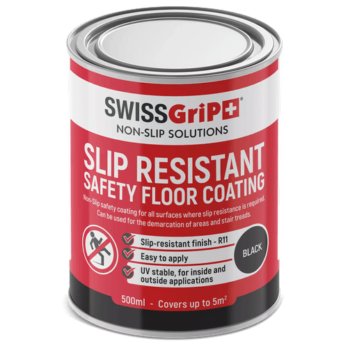 SWISS GriP Safety Floor Coating | Black