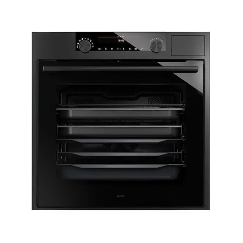 Asko 60cm Built-In Combination Steam Oven - Black Steel