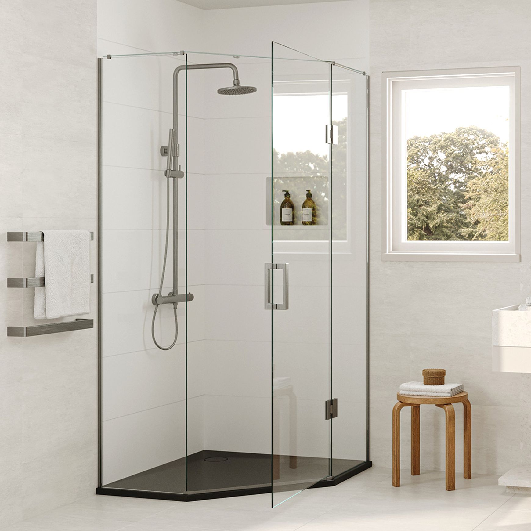Verve Acrylic Shower