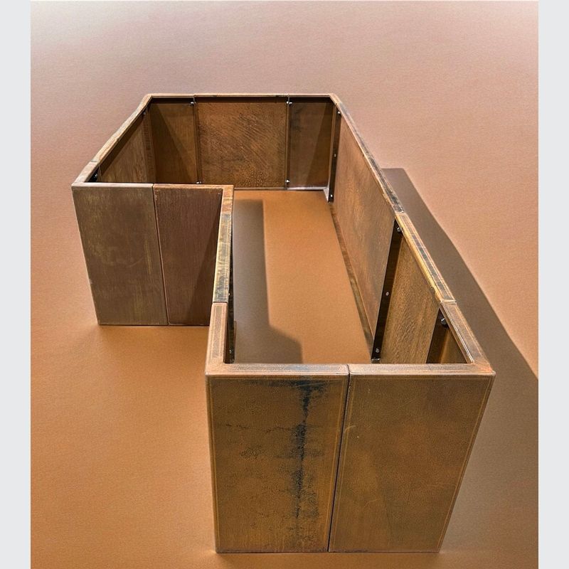 Corten Steel Modular Planter Box