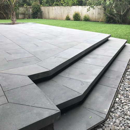 Bluestone Paving